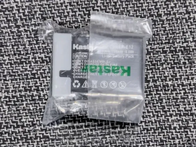 Bateria Kastar LP-E12 2300mAh 7.2V para Canon M50, M100
