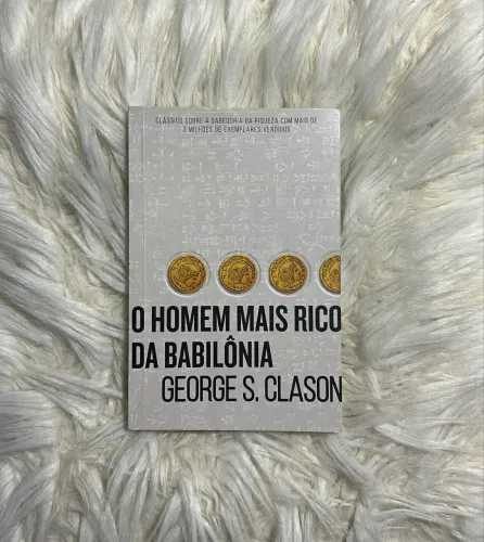 Livro O homem mais rico da Babilônia George S. Clason