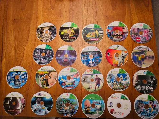   XBox 360 -22 jogos paralelos 