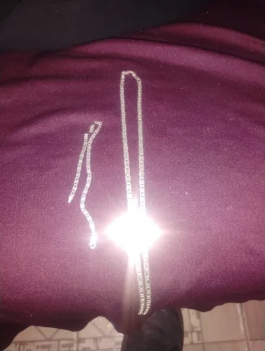 Corrente de prara e pulseira