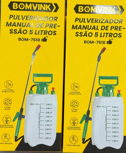 PULVERIZADOR/BORRIFADOR 5L REF: BOM-7618