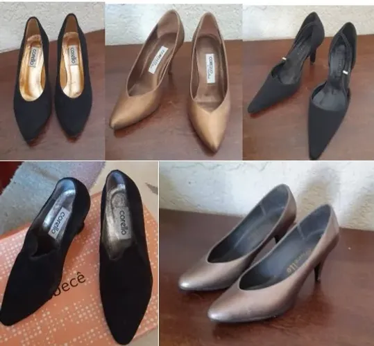 Sapatos Corello Femininos Tam. 34 Originais Diversos Modelos