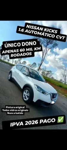 Nissan Kicks S 1.6 16V Flex 5P Aut. 2019