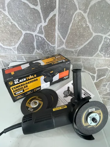 Esmerilhadeira lixadeira 750w com discos