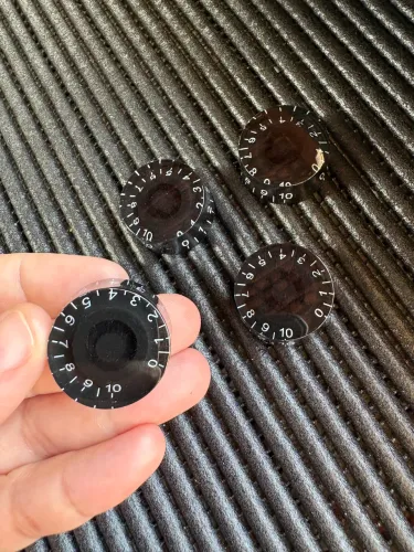Knobs de guitarra