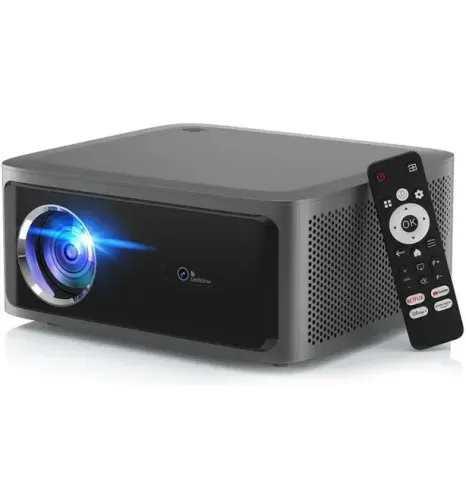 Projetor Bettdow AC1071 Full HD 1080p | Wi-Fi + Bluetooth | 4K | Cinema em Casa