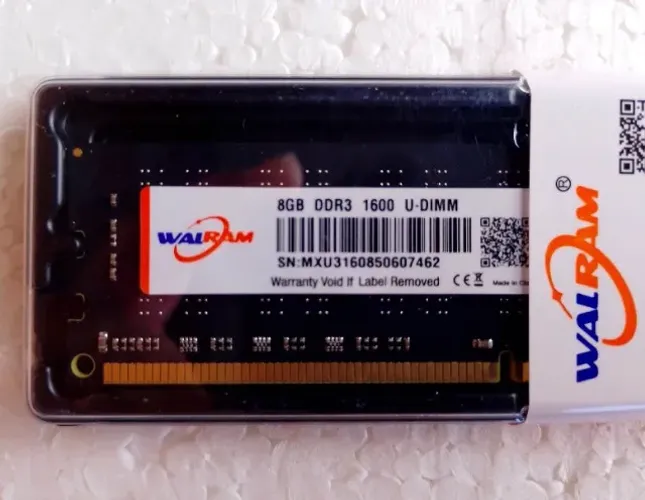 Memória Ddr3 Computador 8Gb (1X8Gb) 1600Mhz Walram Nova