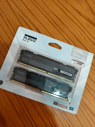 Kit memória ddr5 2x16gb Klev sem RGB nova lacrada 6000mhz cl30