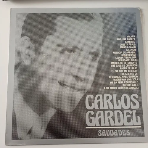 Vinil Carlos Gardel - Saudades