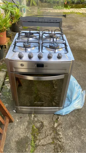 Fogao embutir brastemp