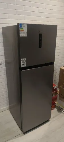 Geladeira Midea 347L Inox!