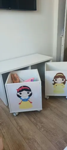 Organizador + 2 Baús Princesas!