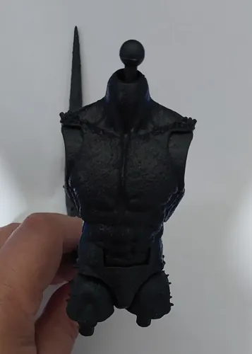 Marvel Legends Peça Baf Tórax Do Blackhearth Hasbro