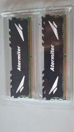 Memória ddr4 desktop atermiter 2 pente de 8 gb, total 16.