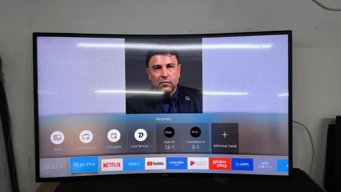Tv Tela Curva Samsung 49 polegadas Smart Full HD