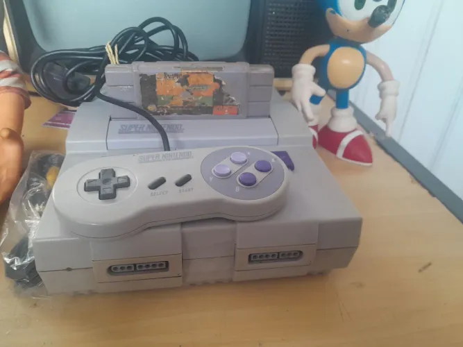 Vendo Super Nintendo funcionando