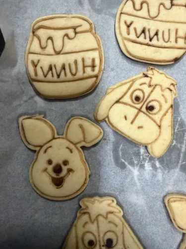 Biscoitos temáticos amanteigados 