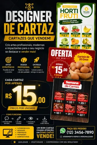 Designer Gráfico - Criação de Logos, Panfletos, Banners e Artes Digitais