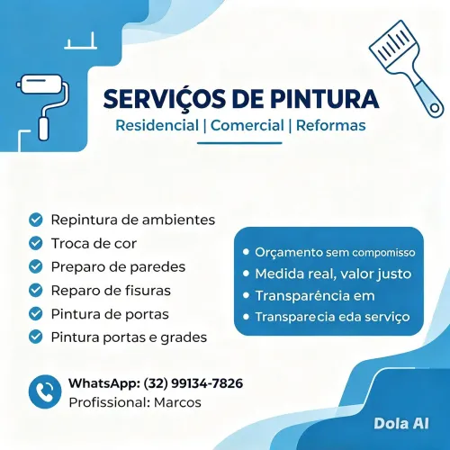 Serviços de pintura