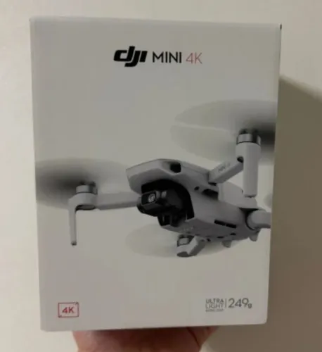 Drone DJI MINI 4K standart NOVO e LACRADO 