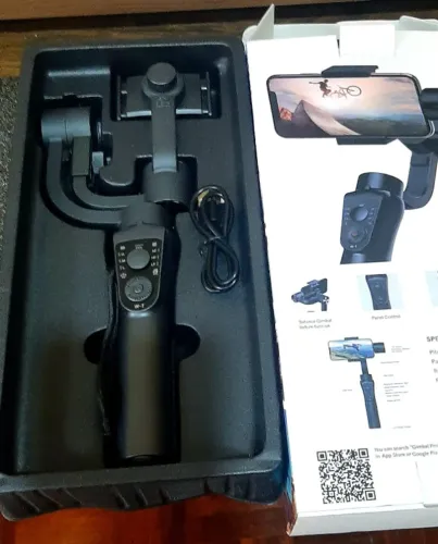 Suporte Câmera Smartphone S5B Gimbal