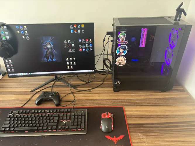 PC Gamer ALTO DESEMPENHO + Monitor 27 POLEGADAS | RTX 2060 Super | 32GB RAM