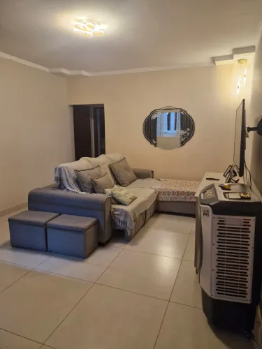 Apartamento semi mobiliado