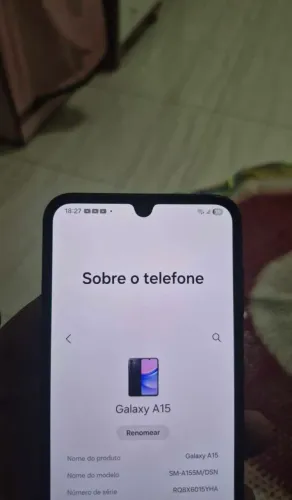 Celular a15 8gb de ram 256 gb de memória
