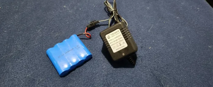 Adaptador ac dc mais bateria 
