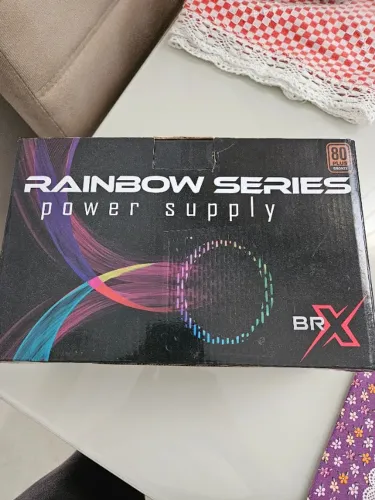 FONTE ATX 800W AUTOM. RGB BRX 80 PLUS