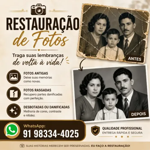 Restauração de fotos