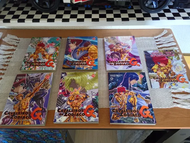 Mangá Cavaleiros do Zodíaco - Episódio G - volumes do 11 ao 16 (Só vendo todos juntos)