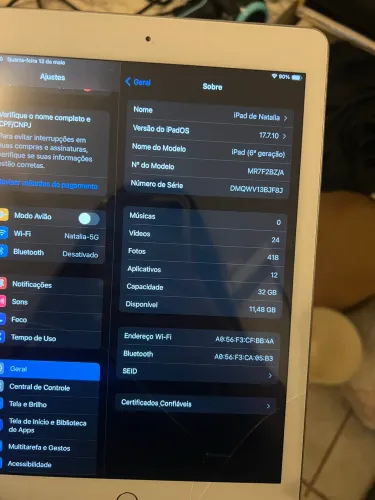 iPad 6 geração 