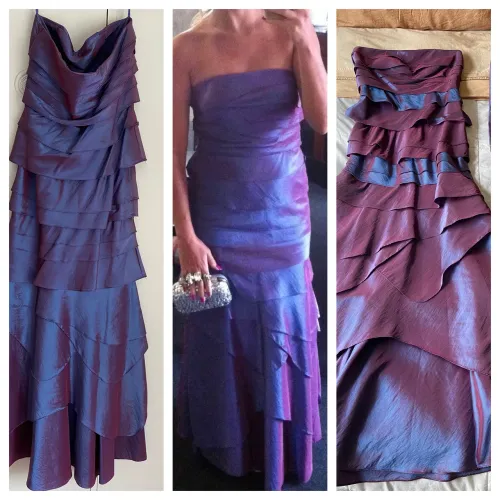 Vestido longo de festa