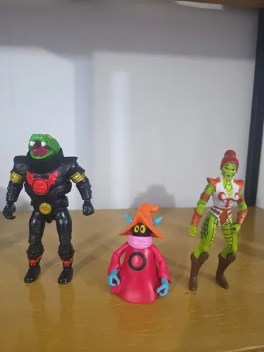 Trio trooper,teela e Orko He- Man