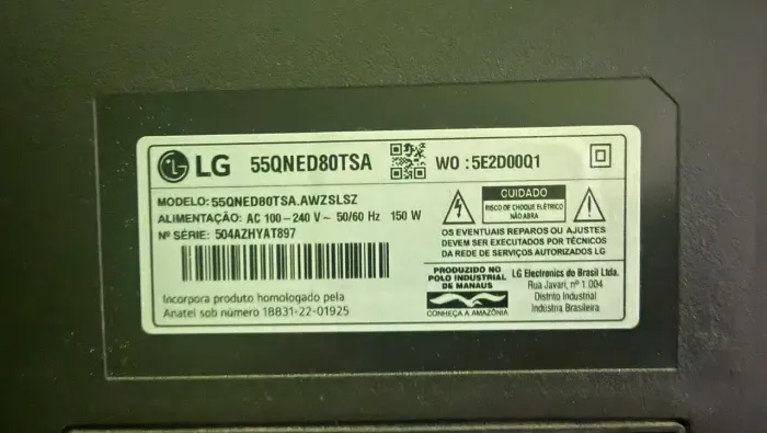 TV LG 55 POLEGADAS