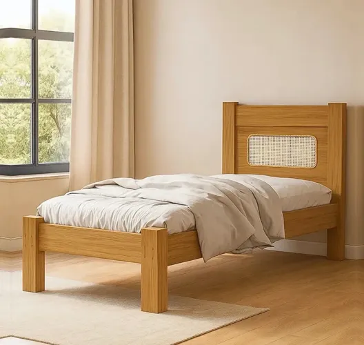 Cama Solteiro Moderna Design Telinha p43