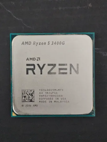 CPU Ryzen 5 3400g + air cooler 