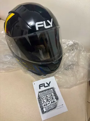 Capacete Fly Pit Stop TAM 58