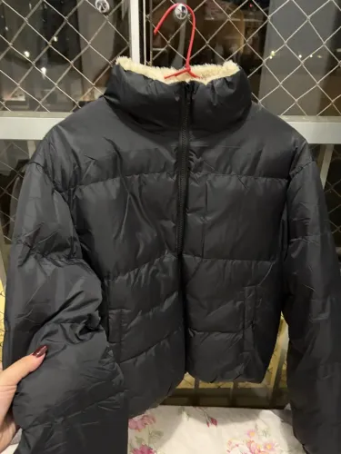 Jaqueta puffer preta