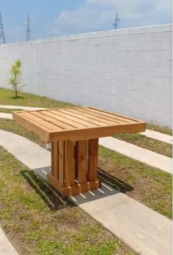 Mesa Rústica para área externa