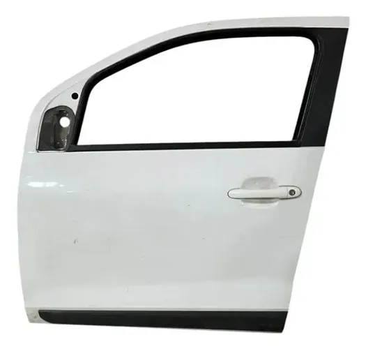 Porta Dianteira Esquerda Fiat Mobi 2017/2025 Dianteira E Dianteira Esquerdo Branco