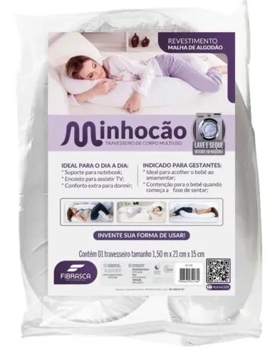 Travesseiro Minhocão
