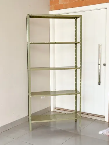 Prateleira de Aço Reforçada Multiuso - Excelente Estado