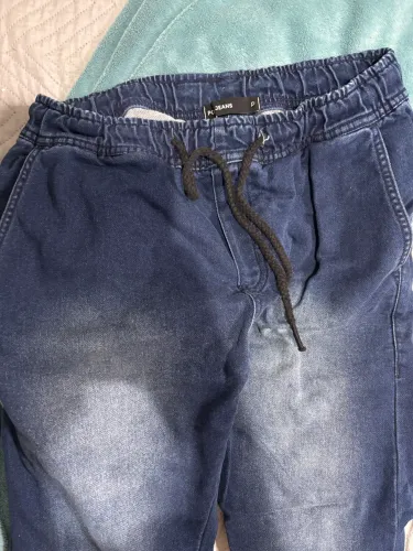 Calça Jogger Jeans Tamanho P