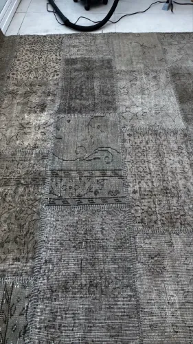 Tapete Turco patchwork antiguidade 2,00 X 3,00 em perfeito estado
