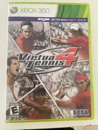 JOGO VIRTUA 4 TENNIS PARA XBOX 360