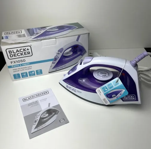 Ferro de passar roupa a vapor - NOVOS 