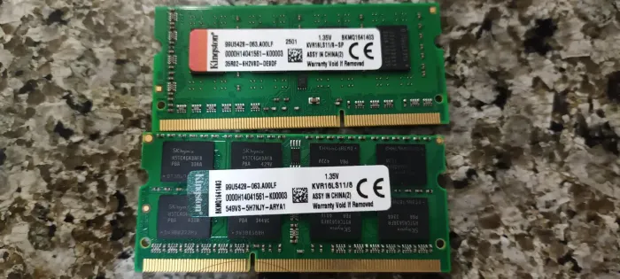 Memória ddr4 8gb Notebook 2 unidades