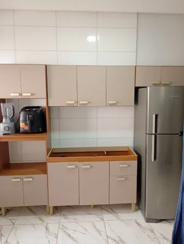 ? Cozinha Modulada Completa em MDP - Vários Armários | Ótimo Estado